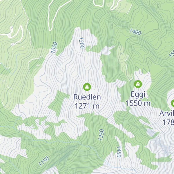 Map of Ruedlen