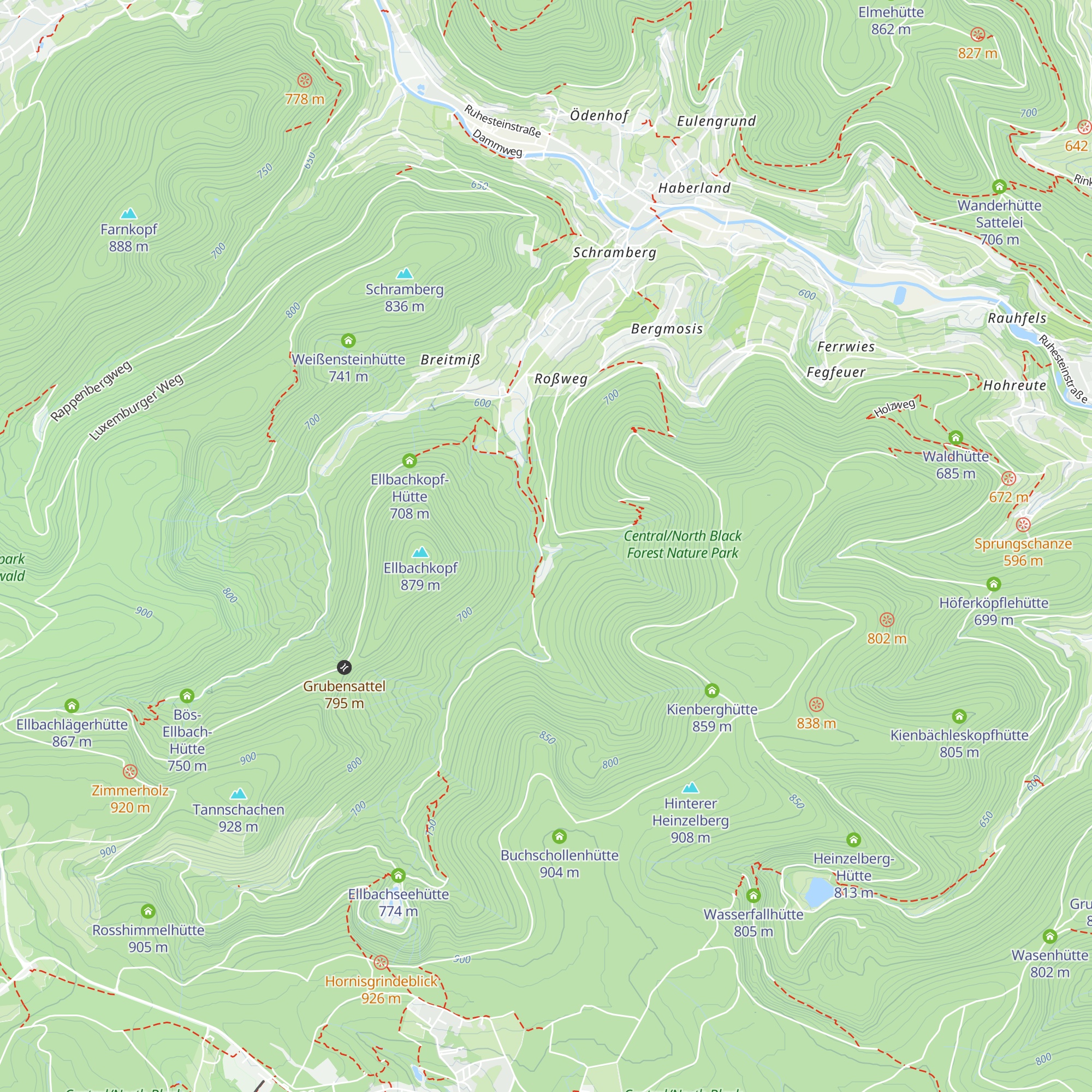 Ellbachhütte map