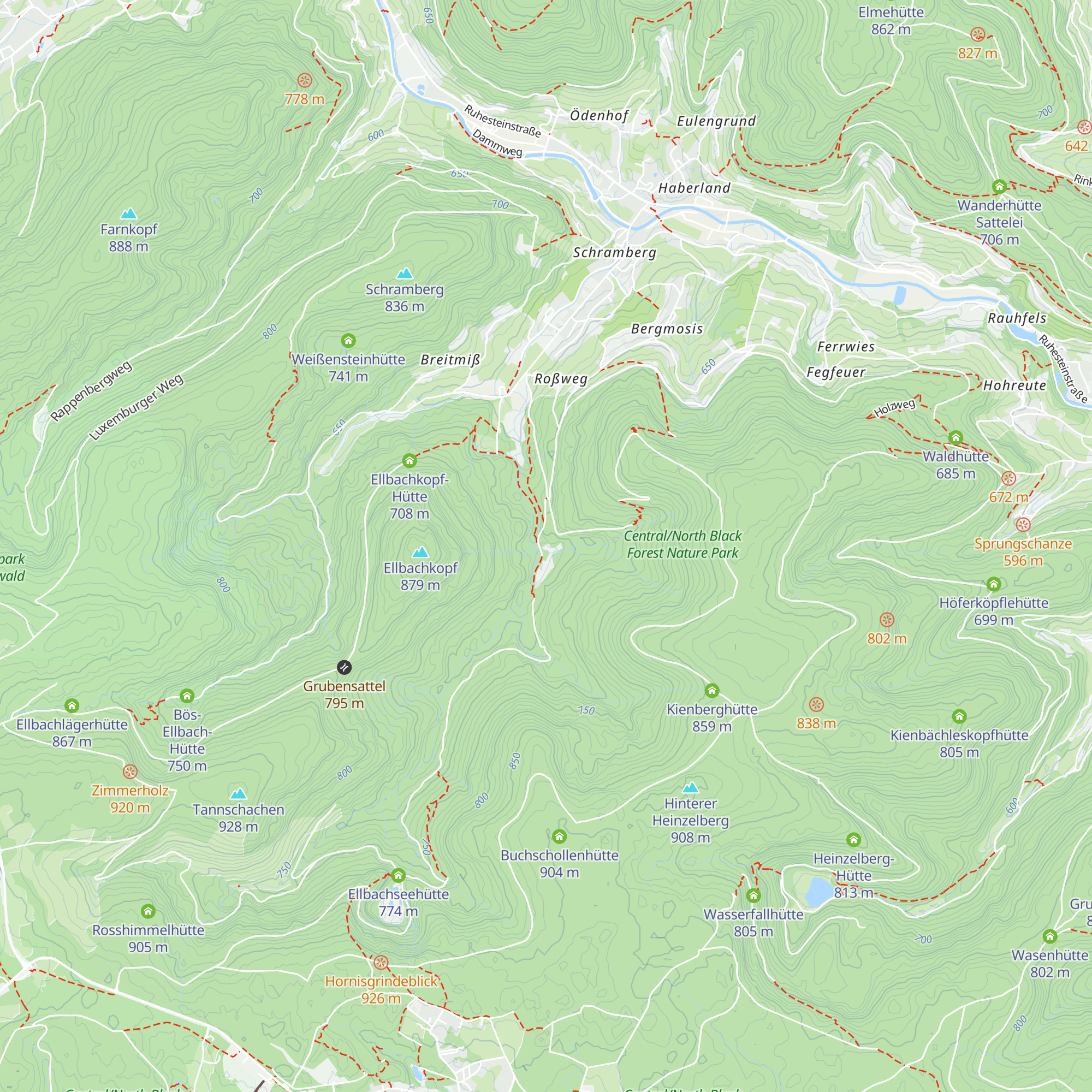 Ellbachhütte map