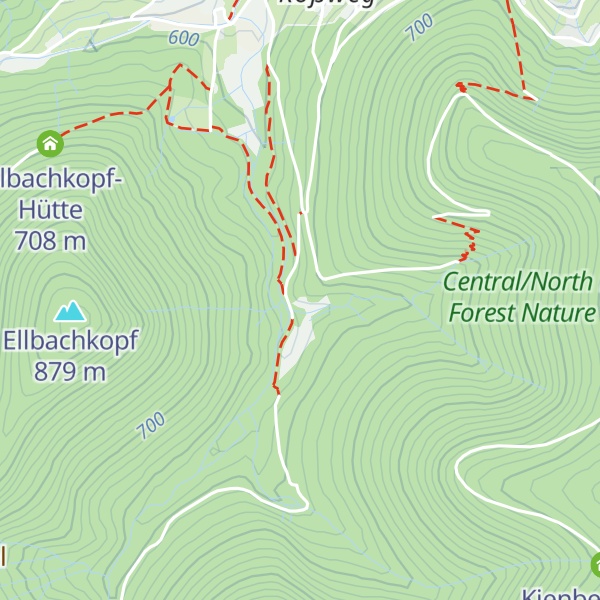 Map of Ellbachhütte