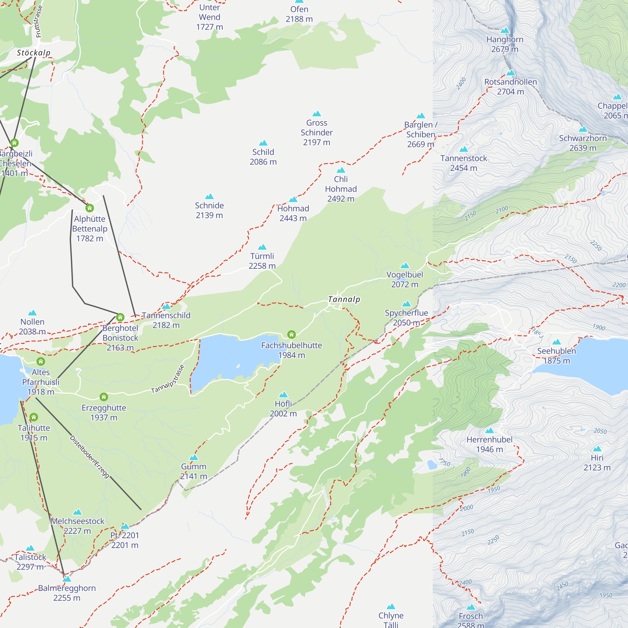 Ochsenmatthütte map