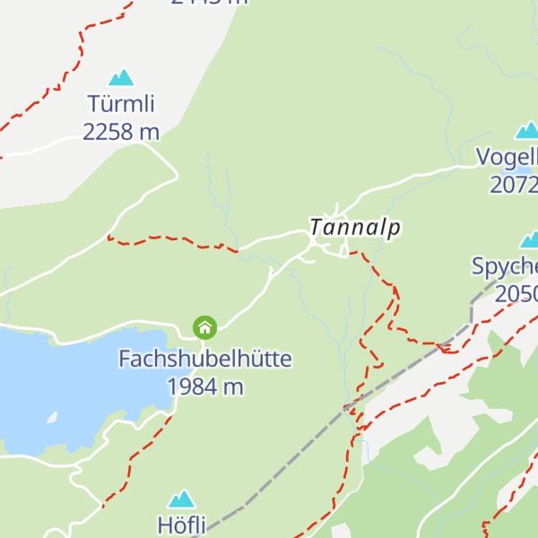 Map of Ochsenmatthütte