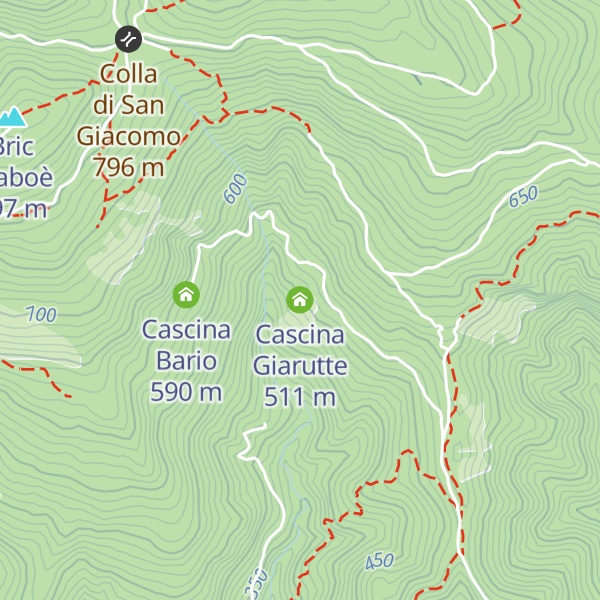Map of Cascina Giarutte