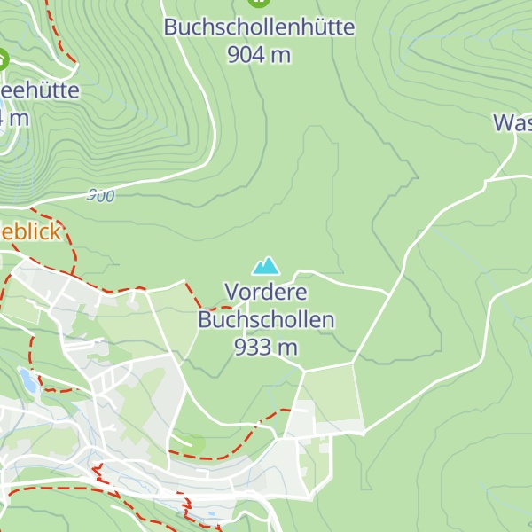 Map of Vordere Buchschollen