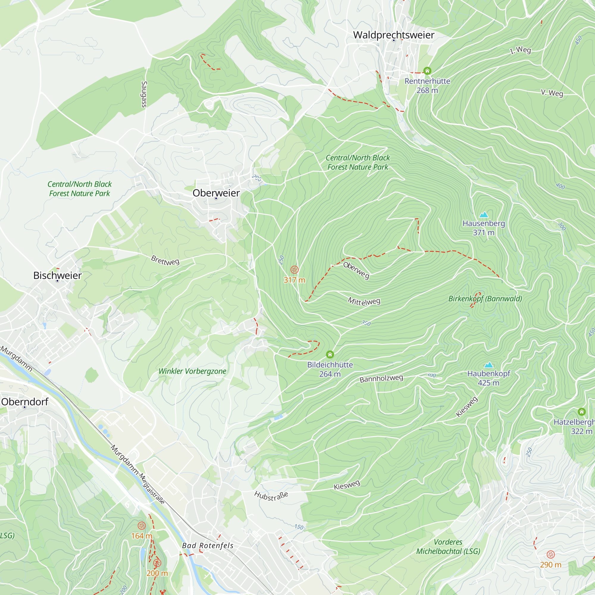 Sophienhütte map