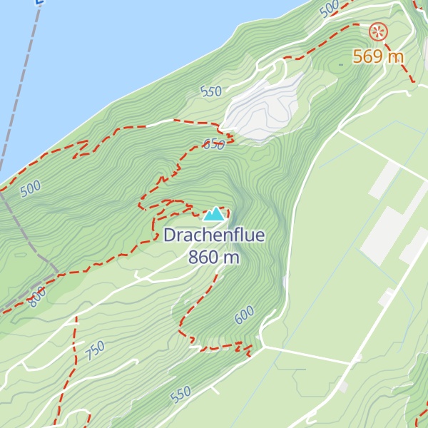 Map of Drachenflue