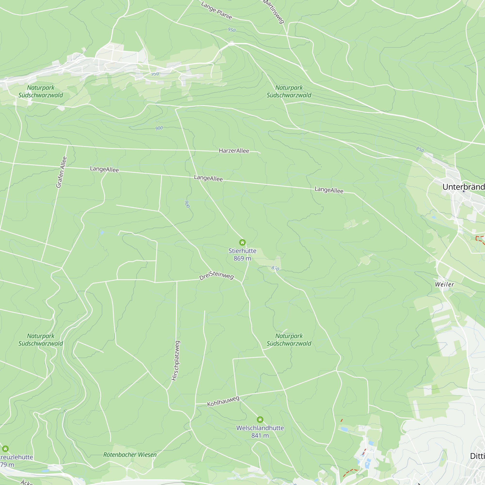 Stierhütte map
