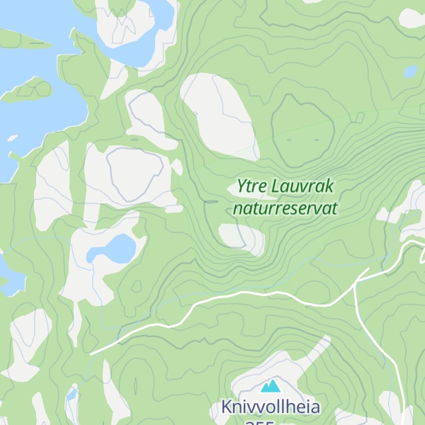 Map of Kvævknotten