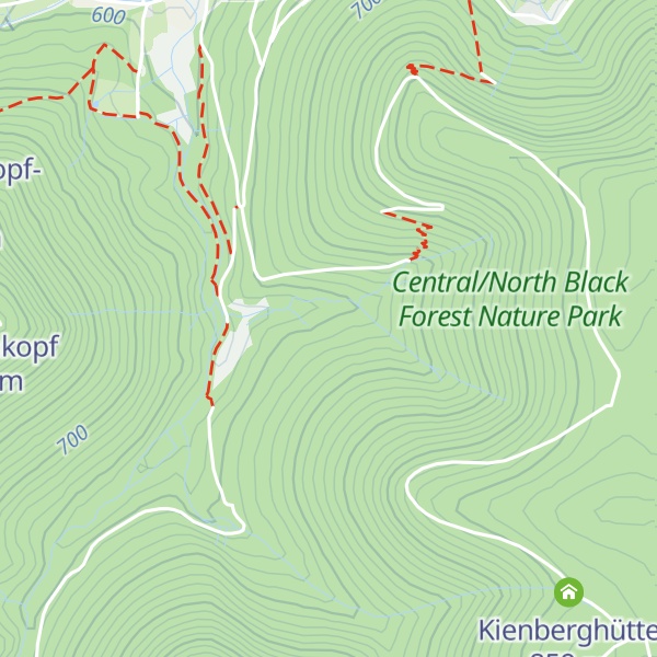 Map of Kienbachhütte