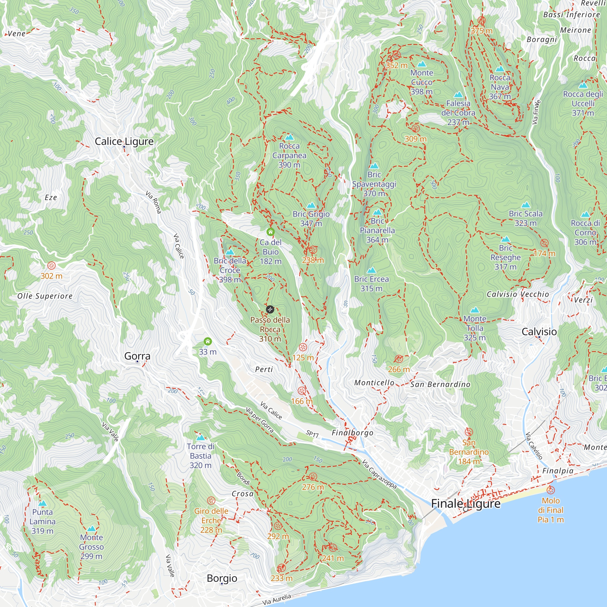 Antica Osteria map