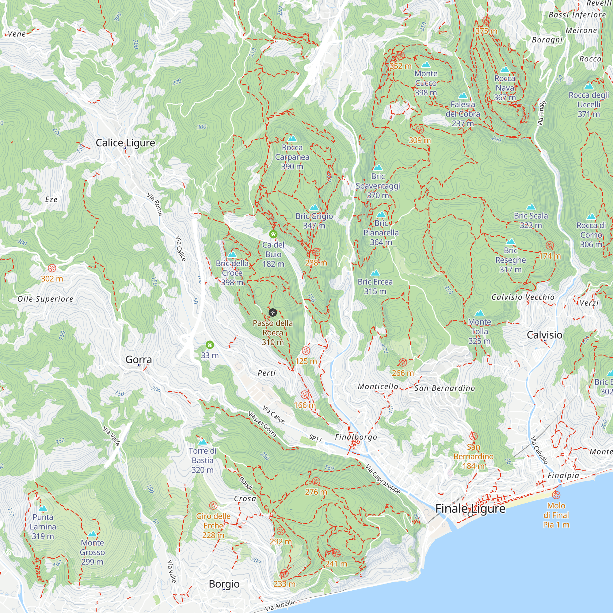 Antica Osteria map