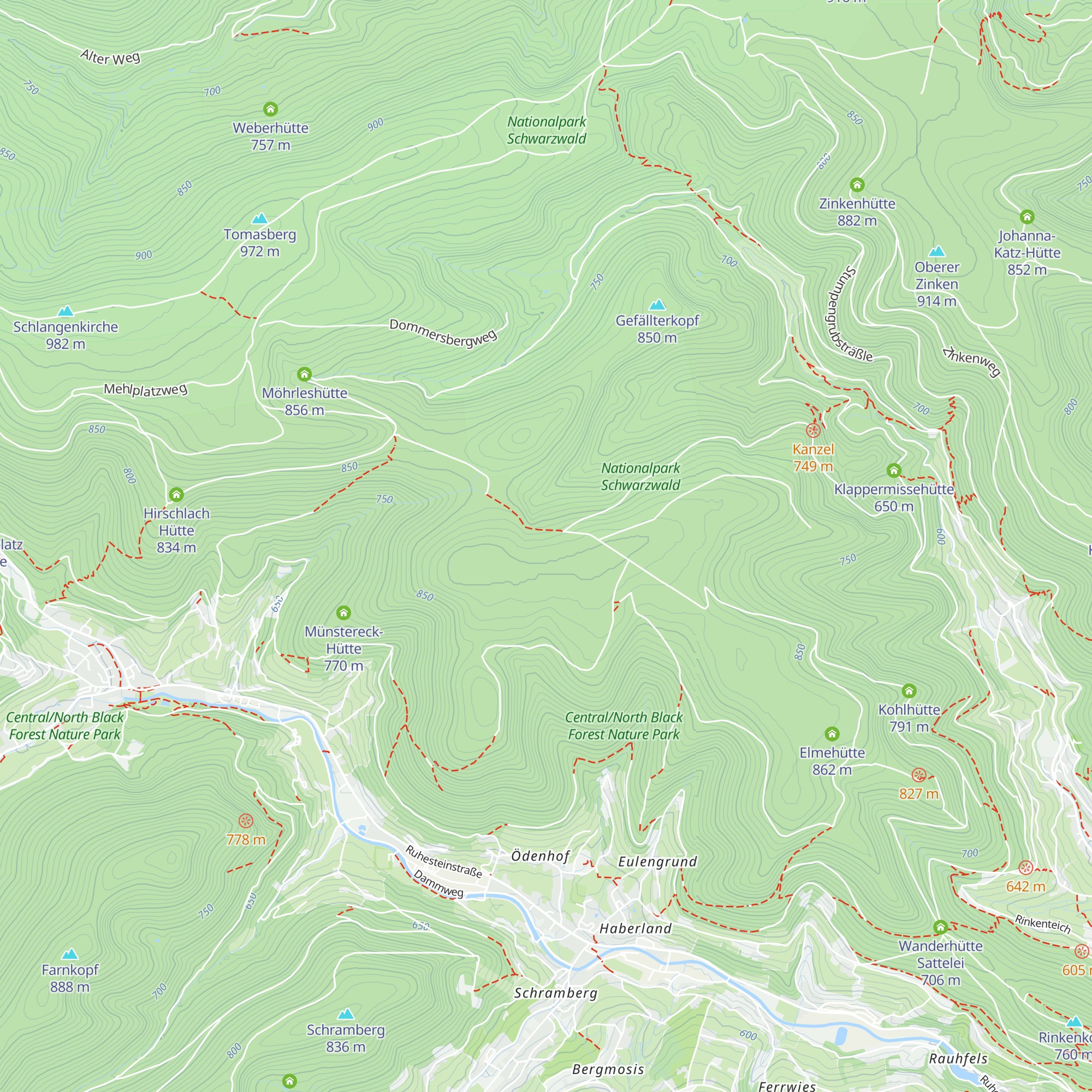 Försterhütte map