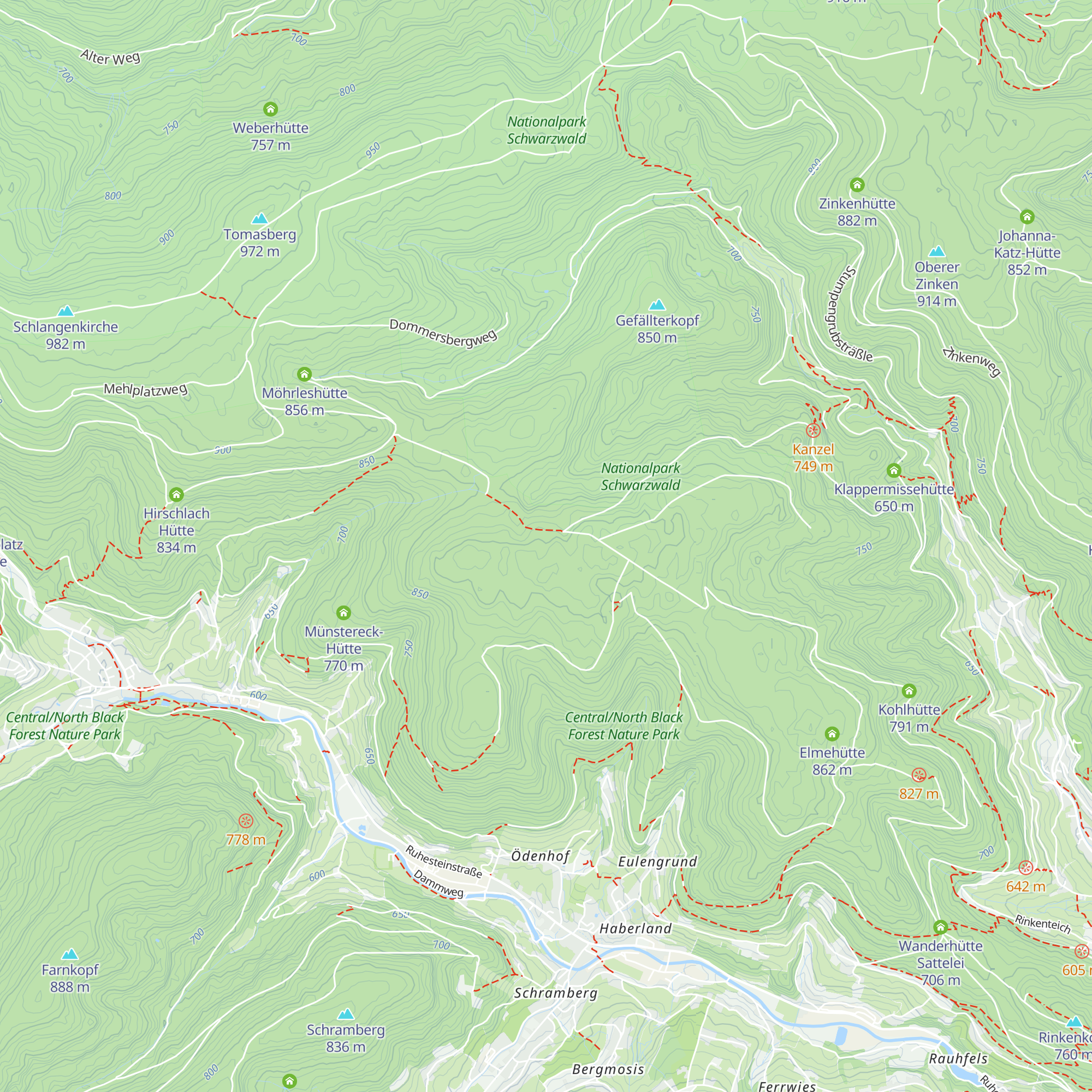 Försterhütte map