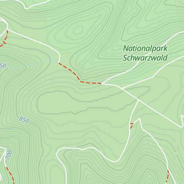 Map of Försterhütte