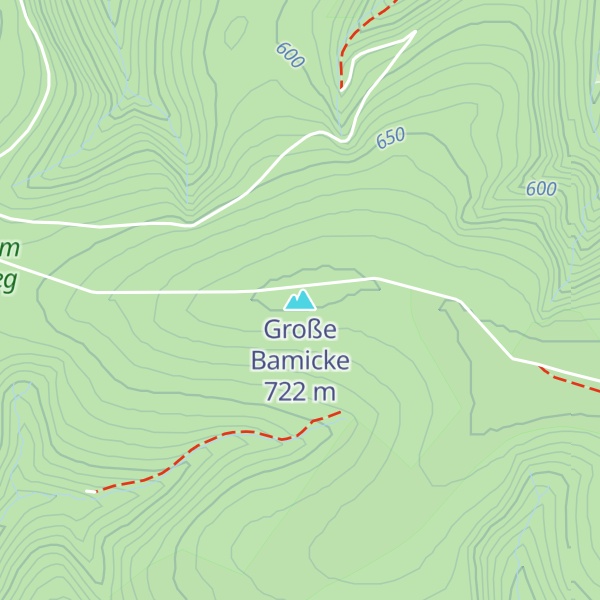 Map of Große Bamicke