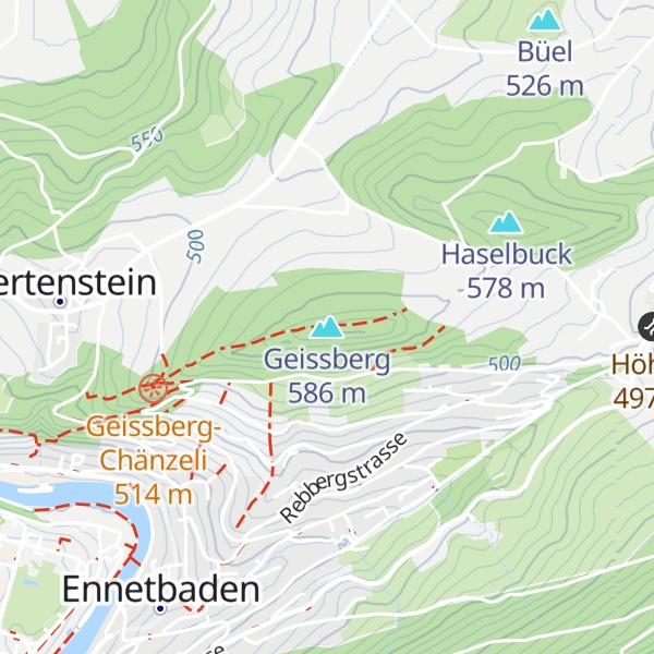Map of Geissberg