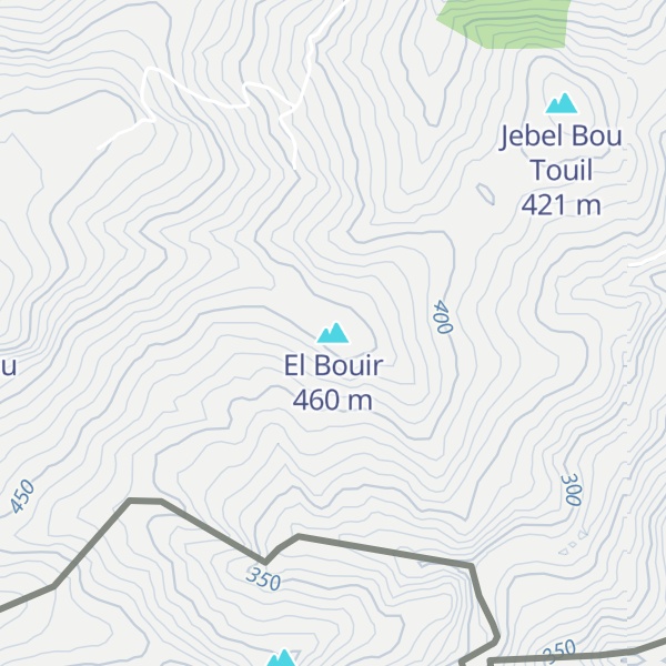 Map of El Bouir