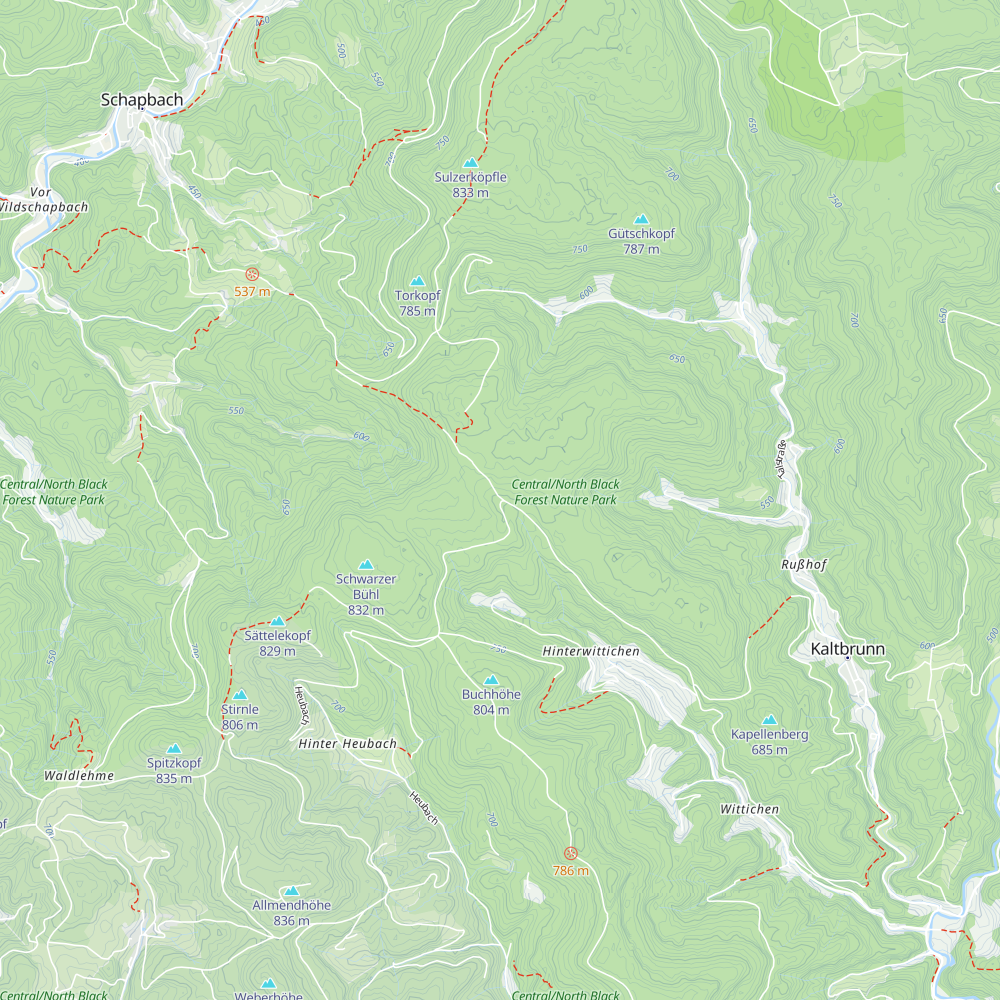 Emilshütte map
