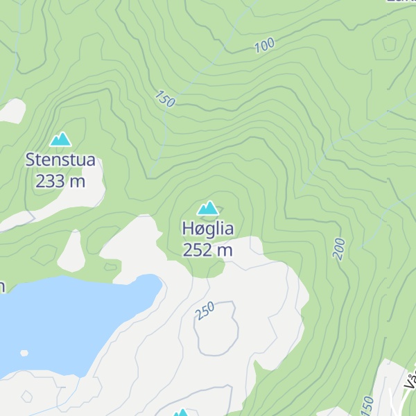 Map of Høglia