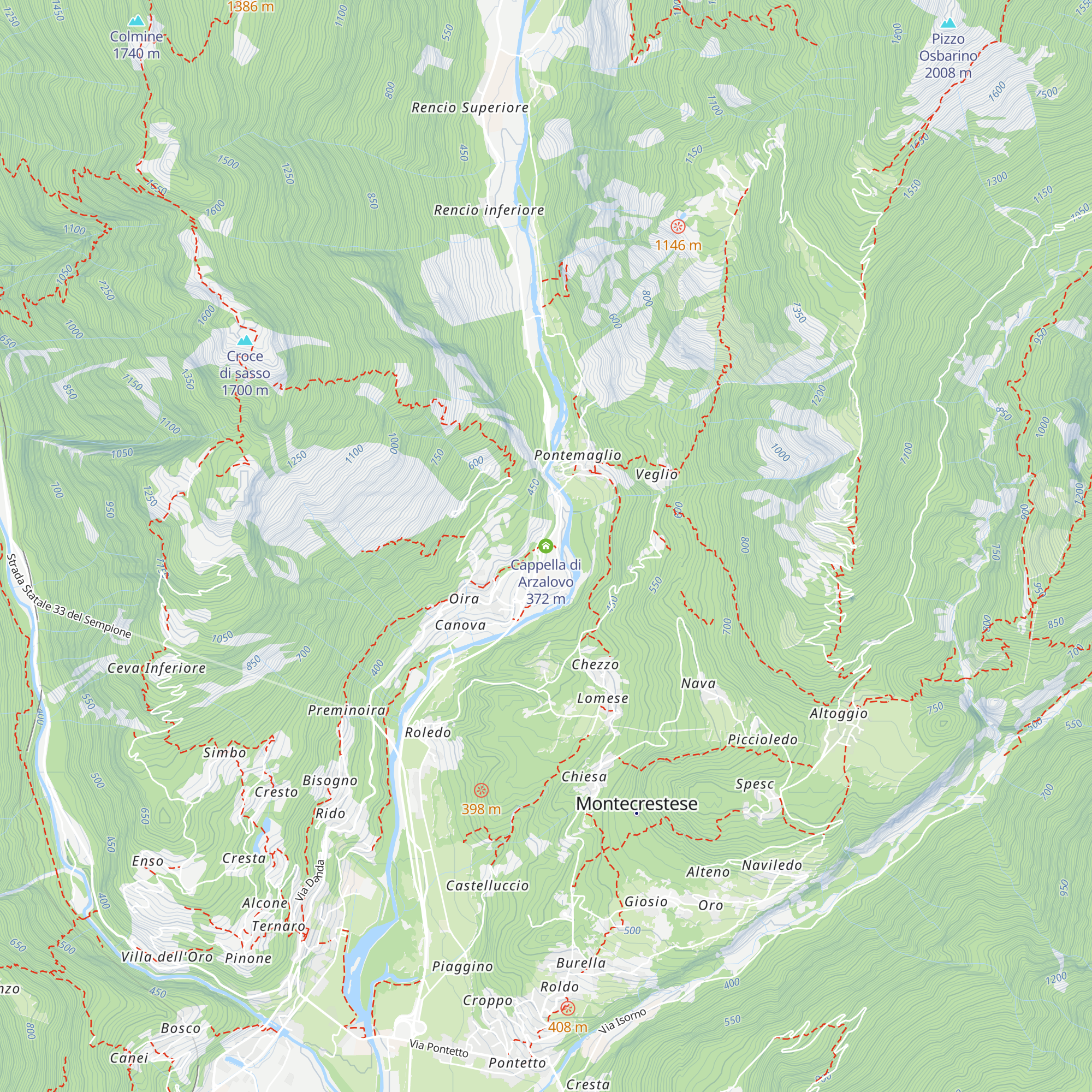 Cappella di Arzalovo map