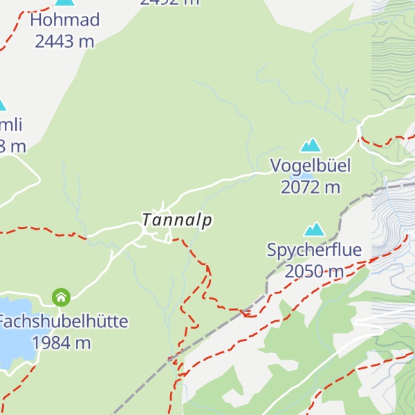 Map of Zubershütte