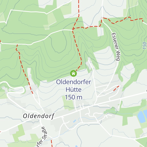 Map of Oldendorfer Hütte
