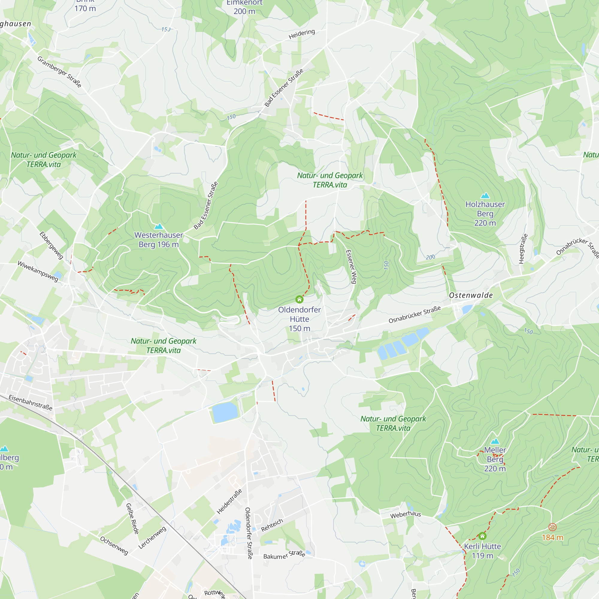 Oldendorfer Hütte map