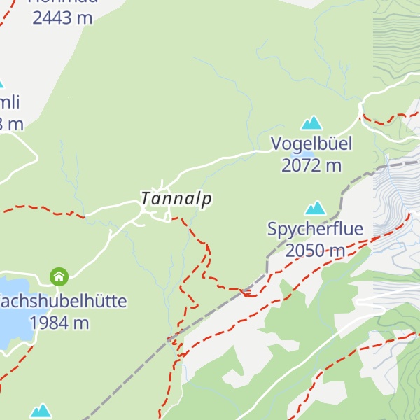 Map of Huislihütte