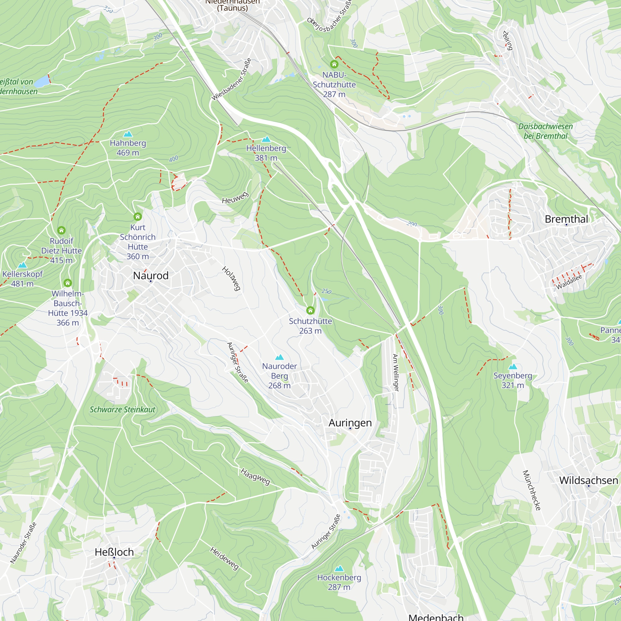 Schutzhütte map