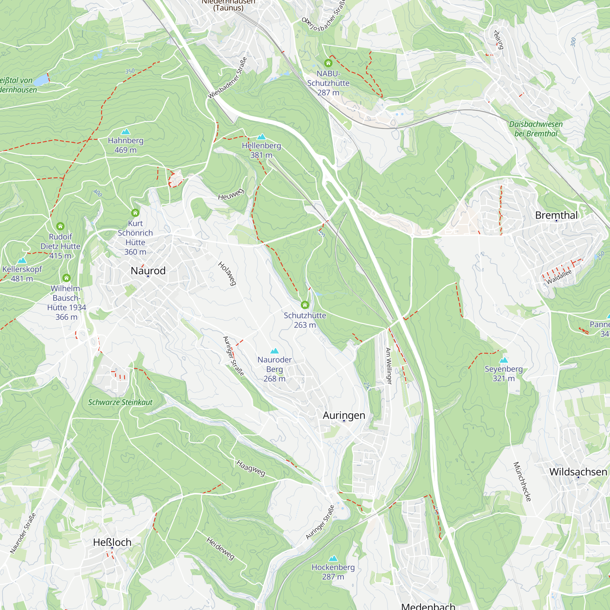 Schutzhütte map