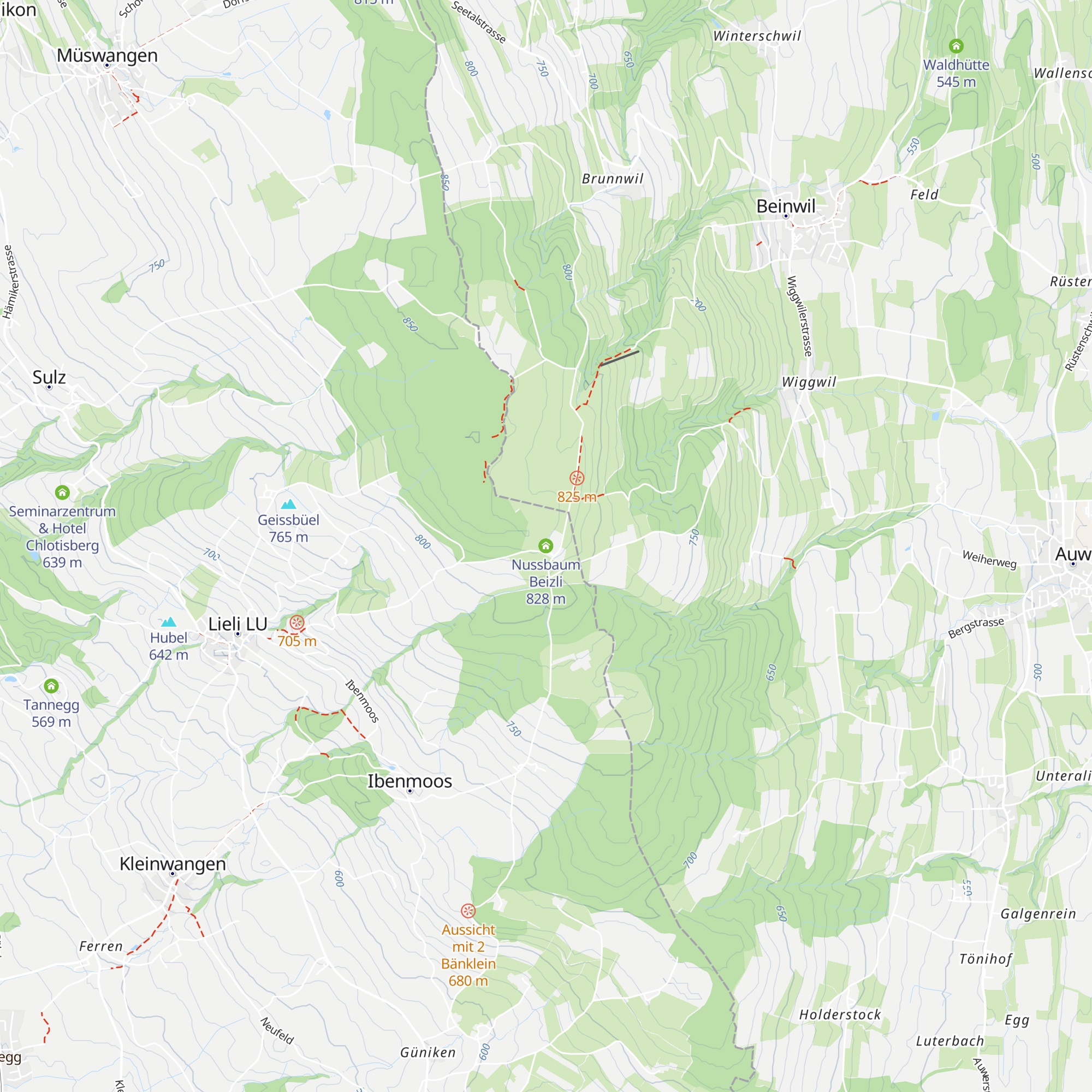 Nussbaum Beizli map