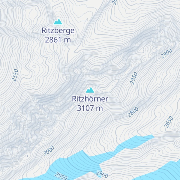 Map of Ritzhörner