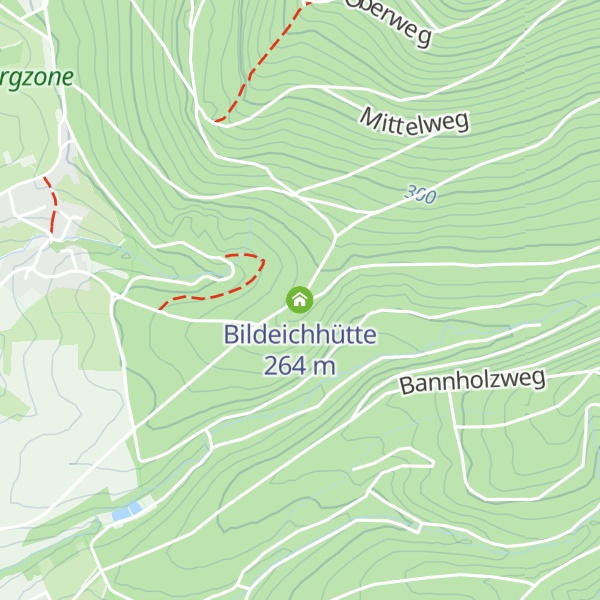 Map of Bildeichhütte