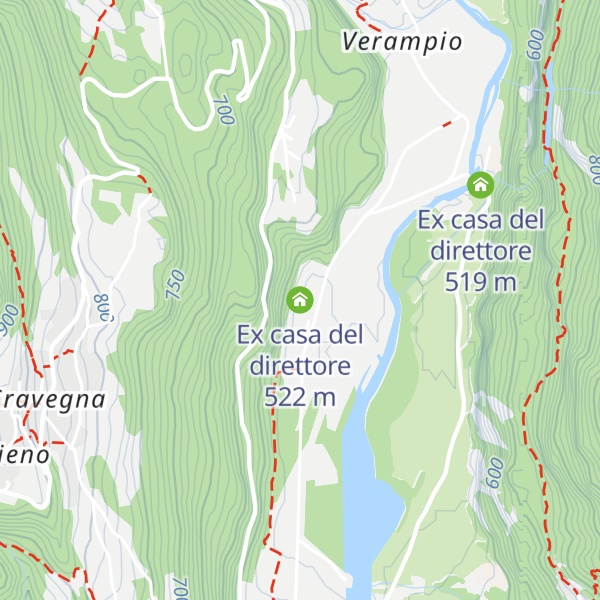 Map of Ex casa del direttore