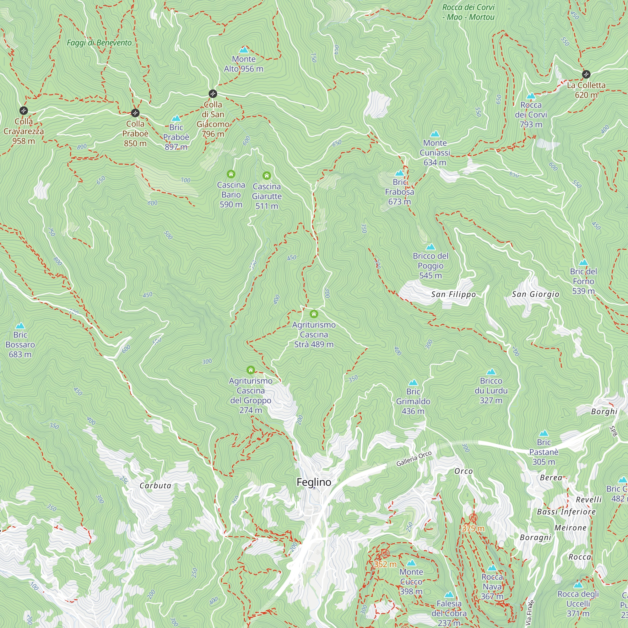 Agriturismo Cascina Strà map