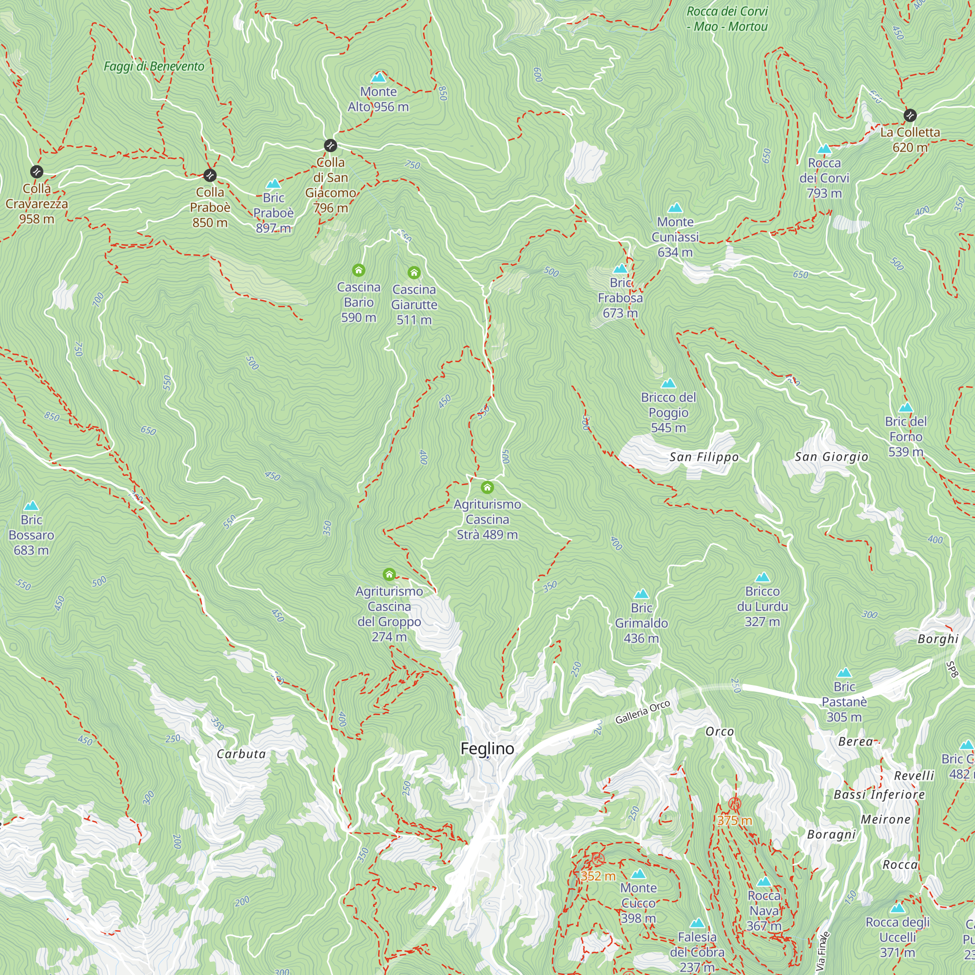 Agriturismo Cascina Strà map