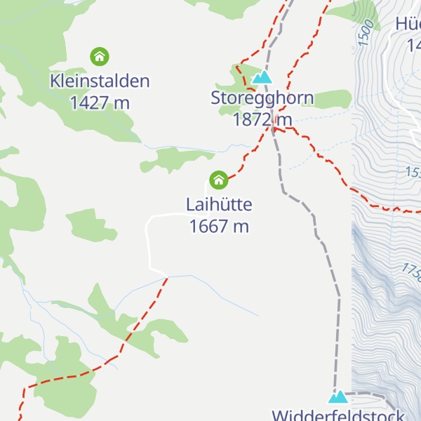 Map of Gummlihütte