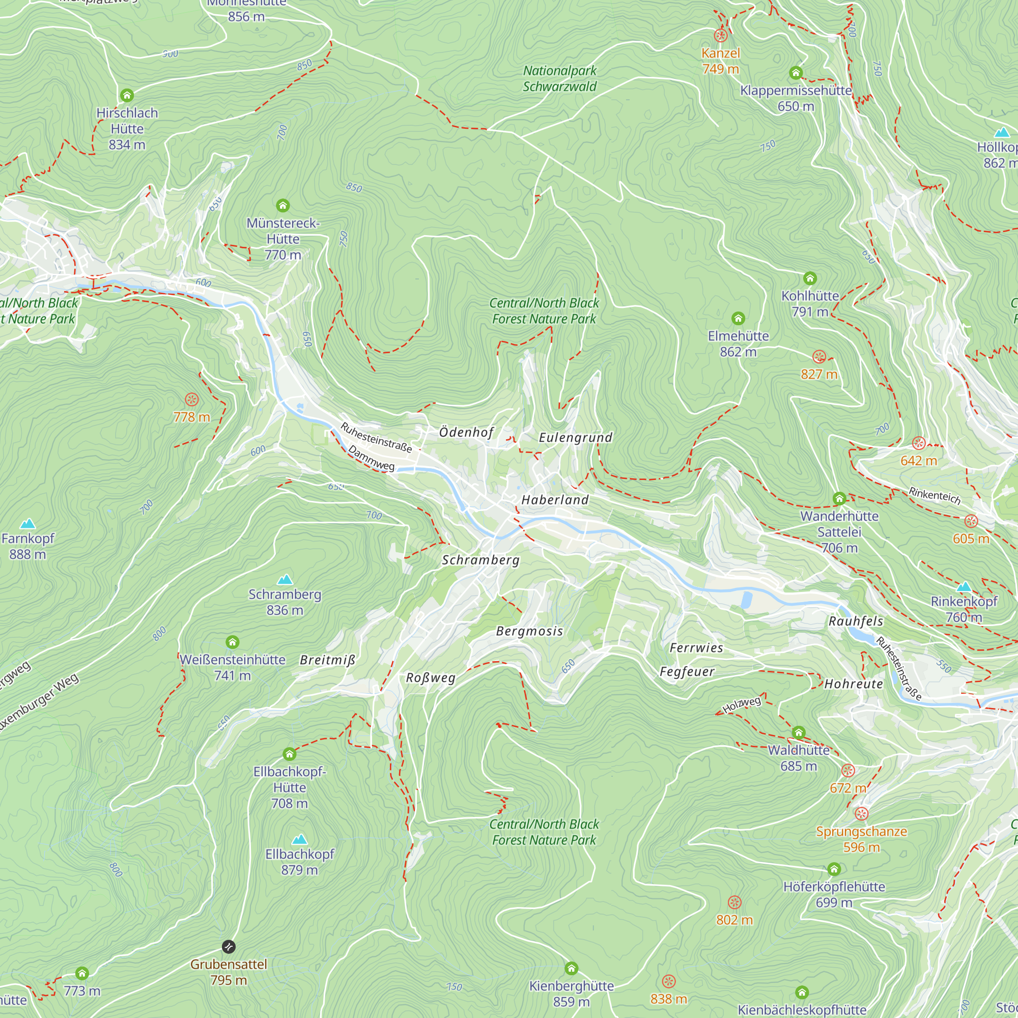 Tourist-Information map