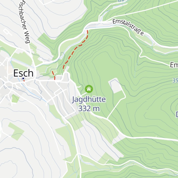 Map of Jagdhütte