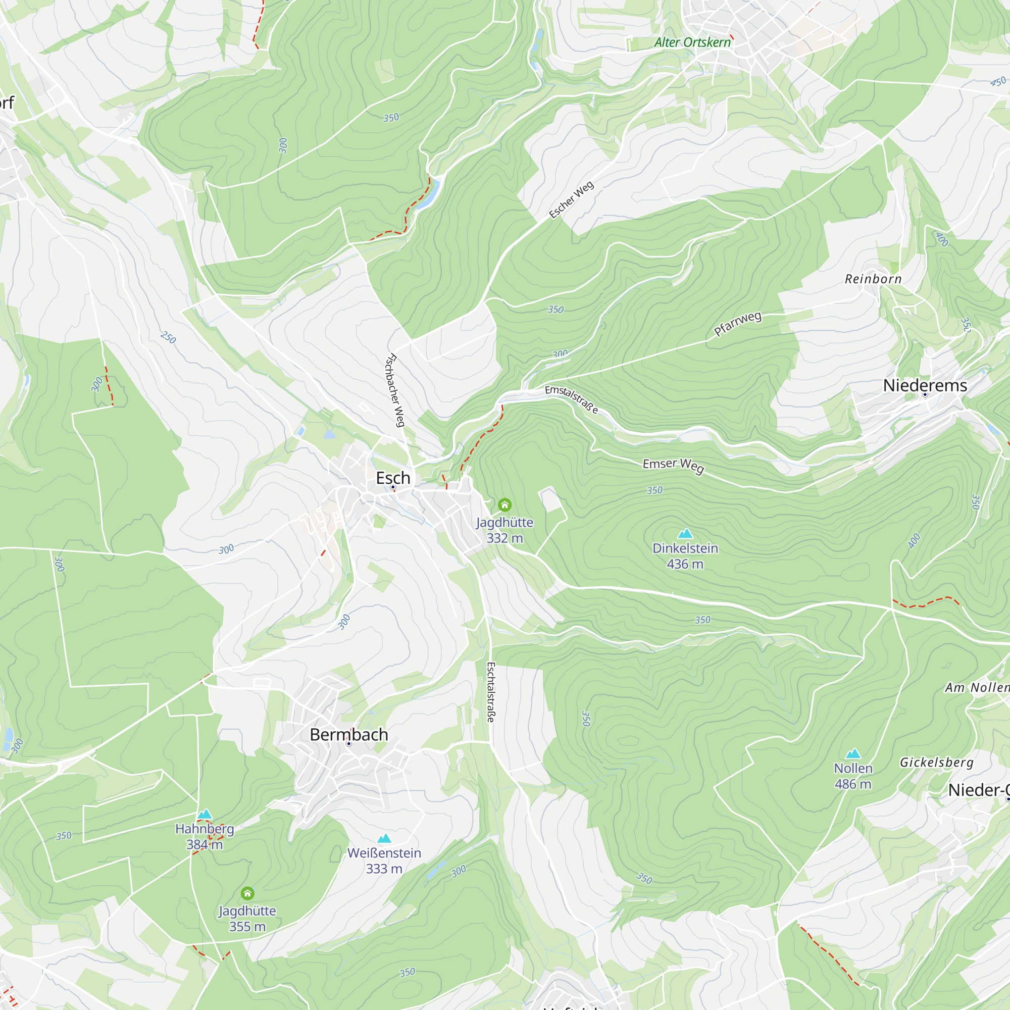 Jagdhütte map