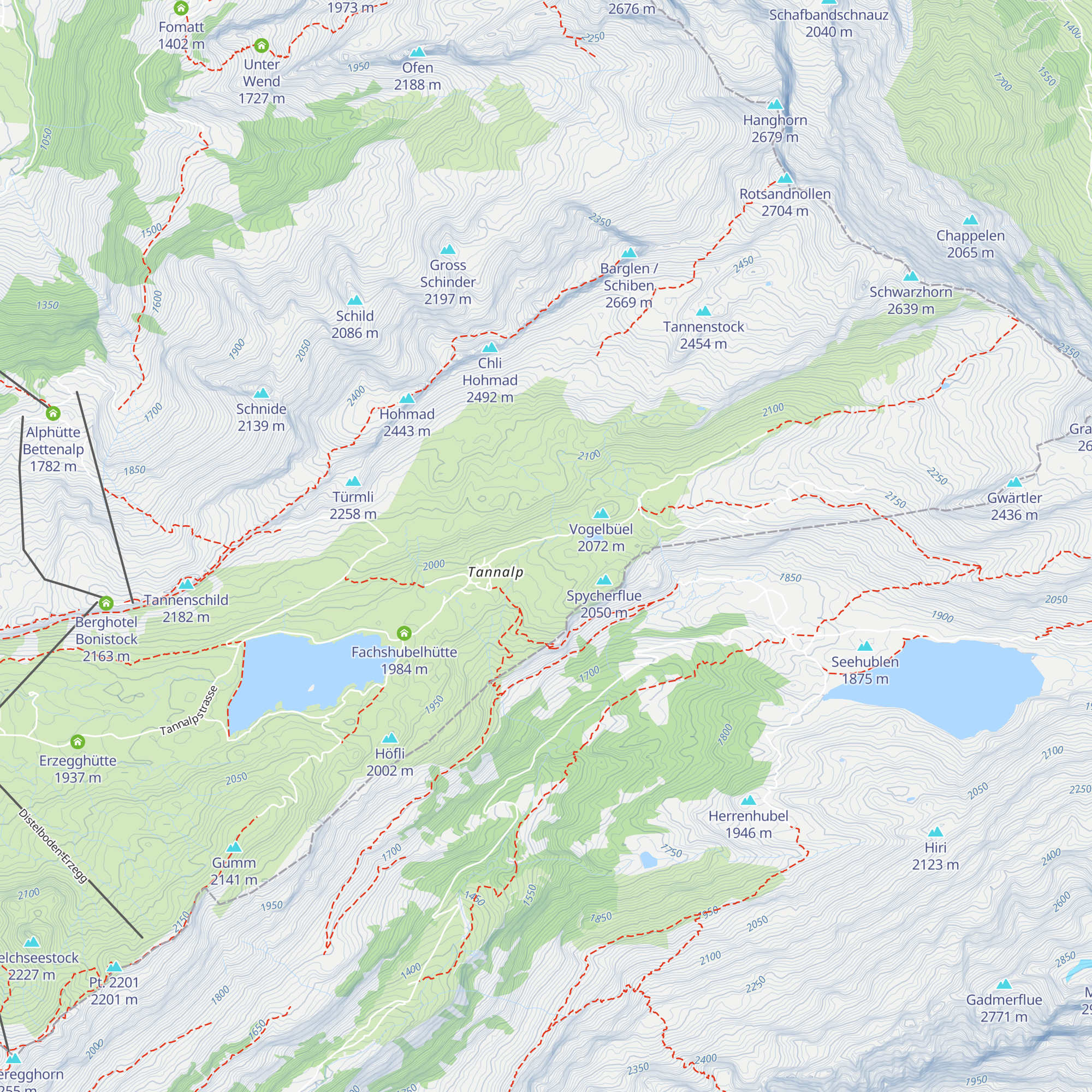 Schärpfihütte map