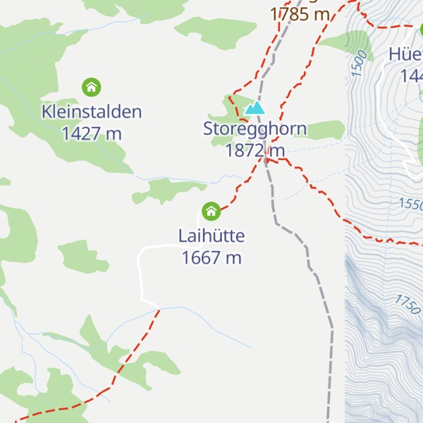 Map of Laihütte