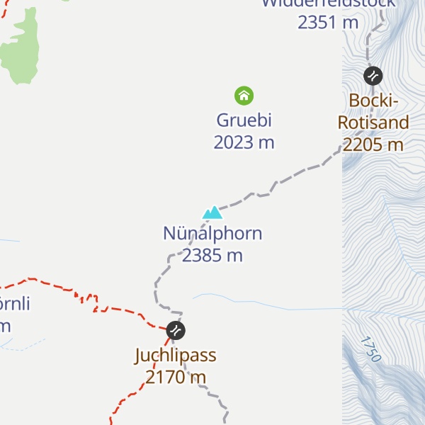 Map of Nünalphorn