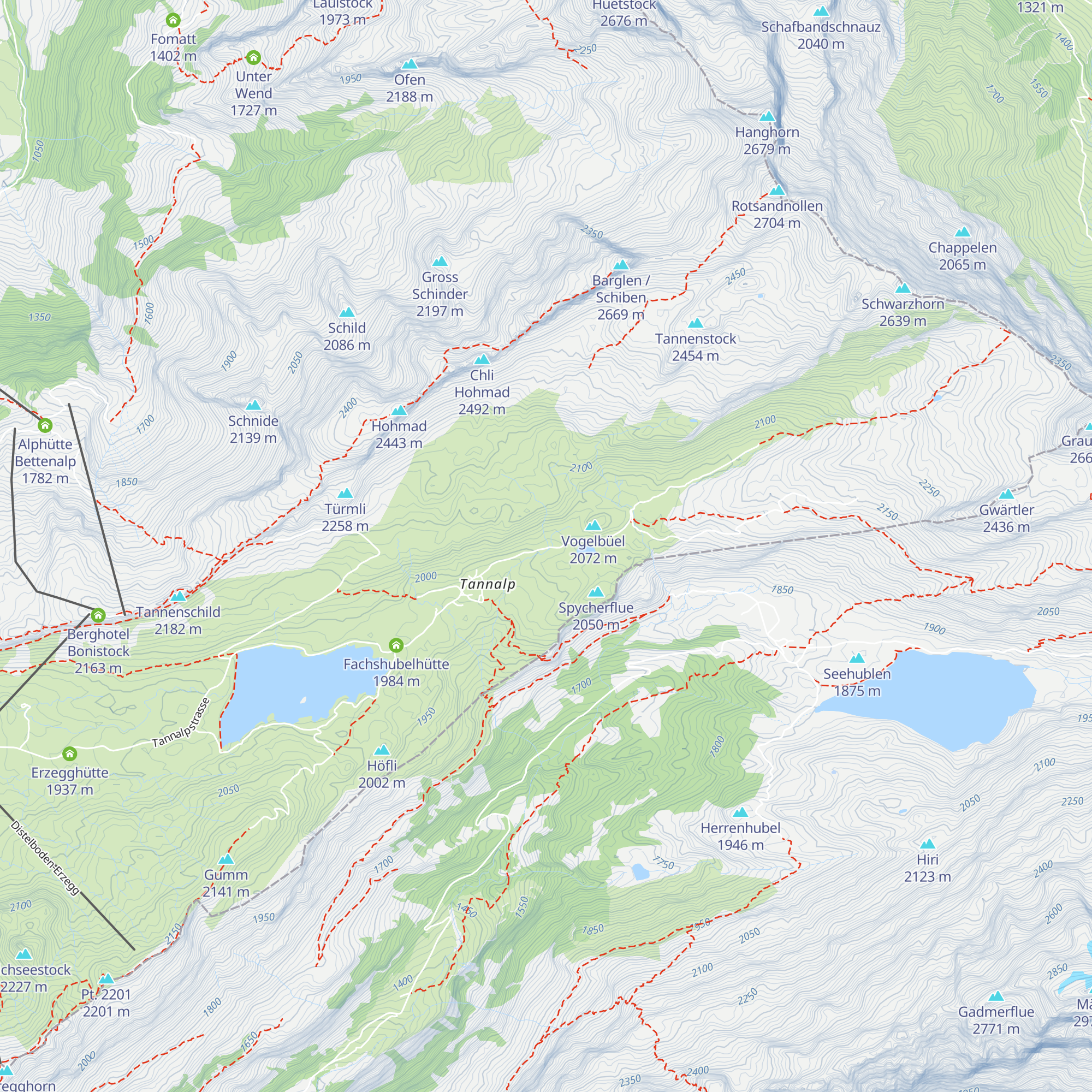 Rosenhütte map