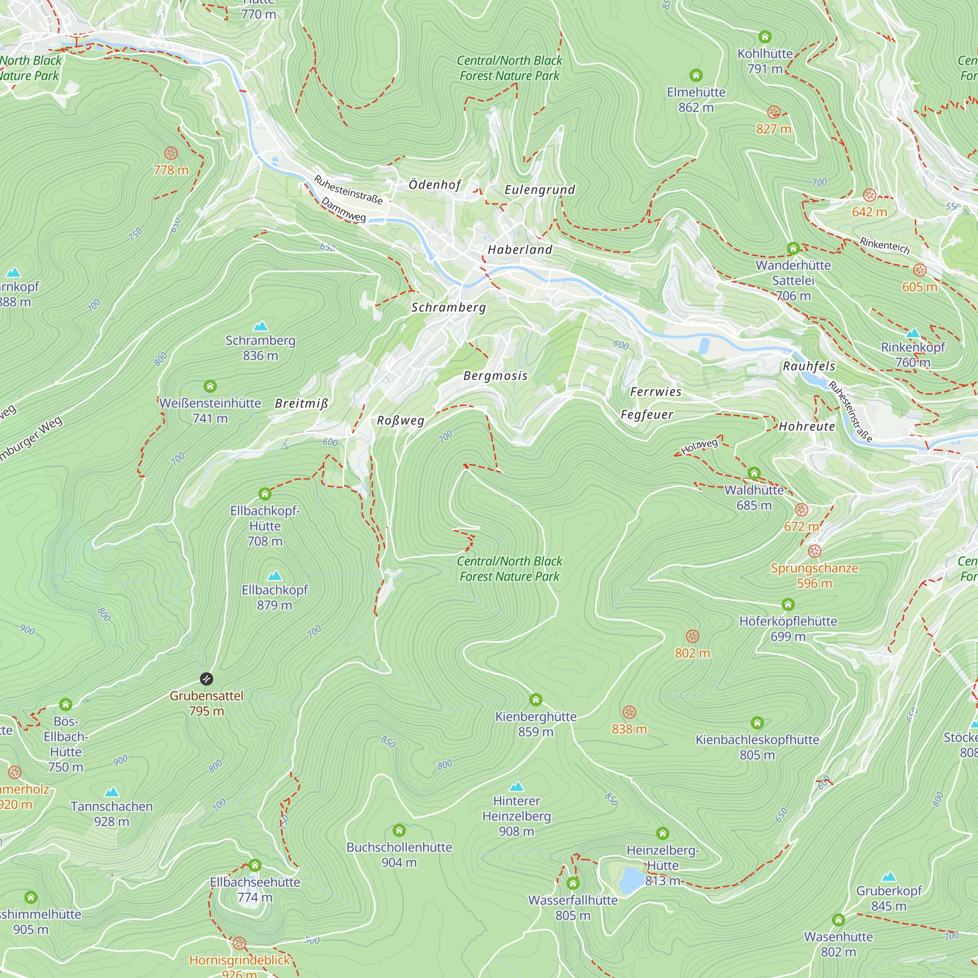 Höllkopfhütte map
