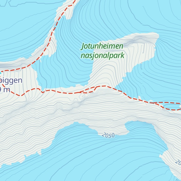 Map of Keilhaus topp