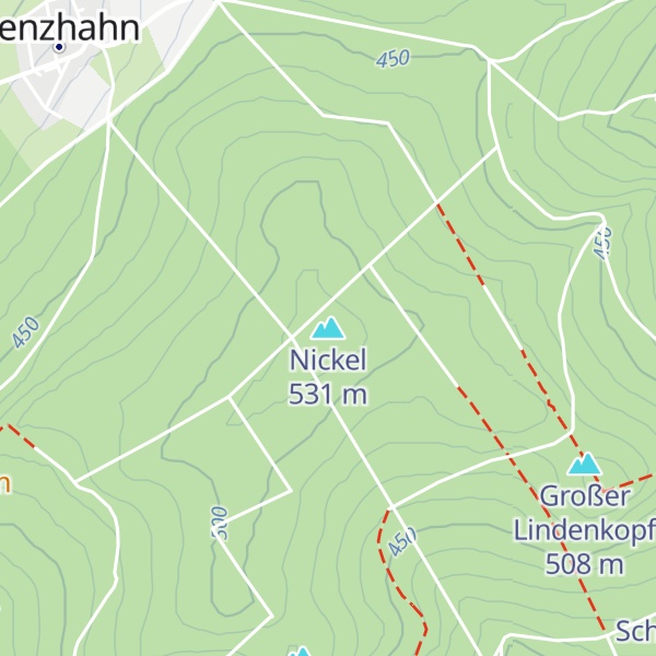 Map of Nickel