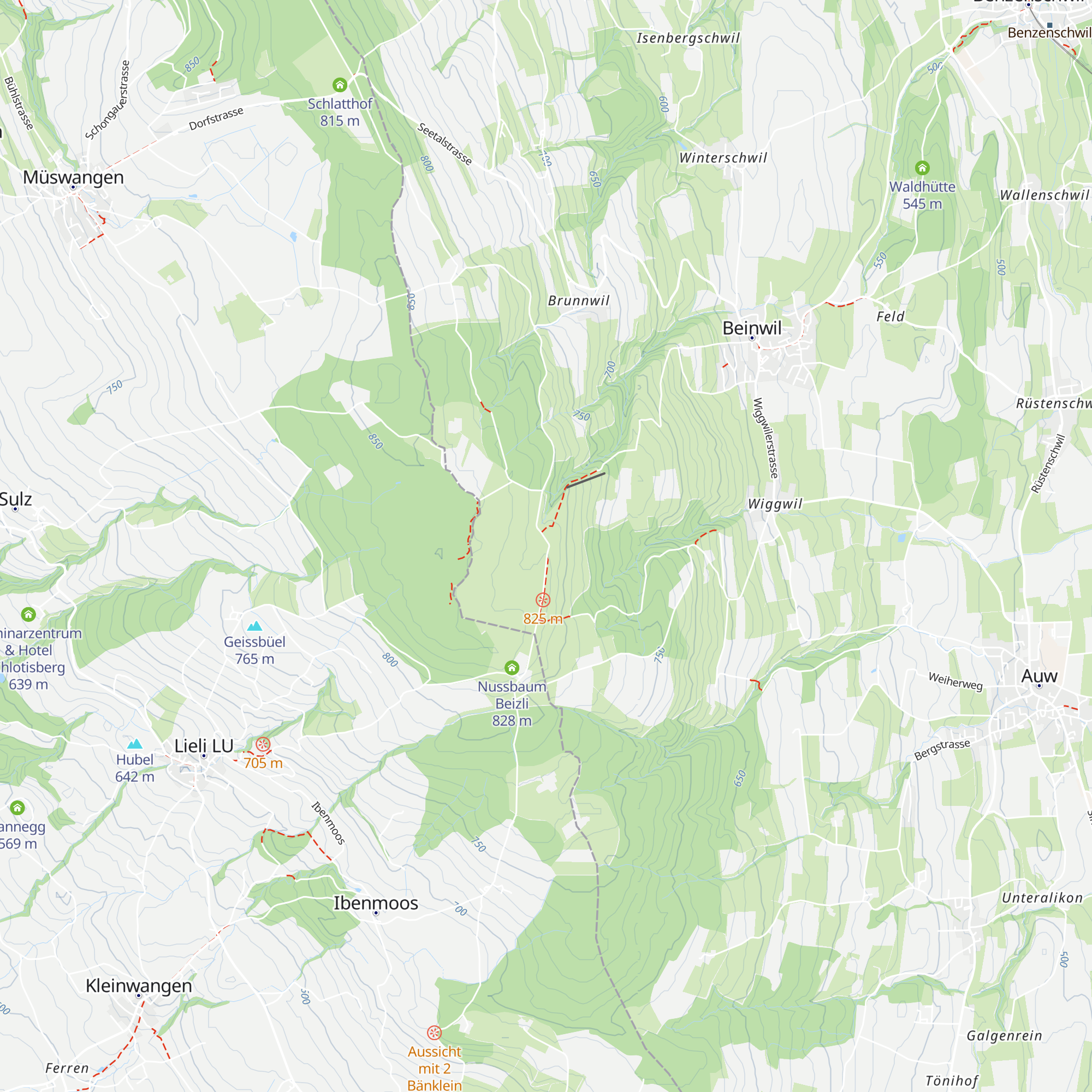 Alp Restaurant Horben map