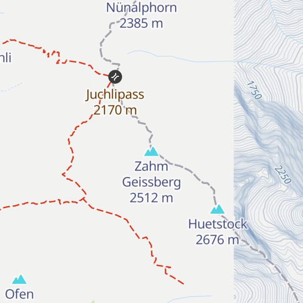 Map of Zahm Geissberg