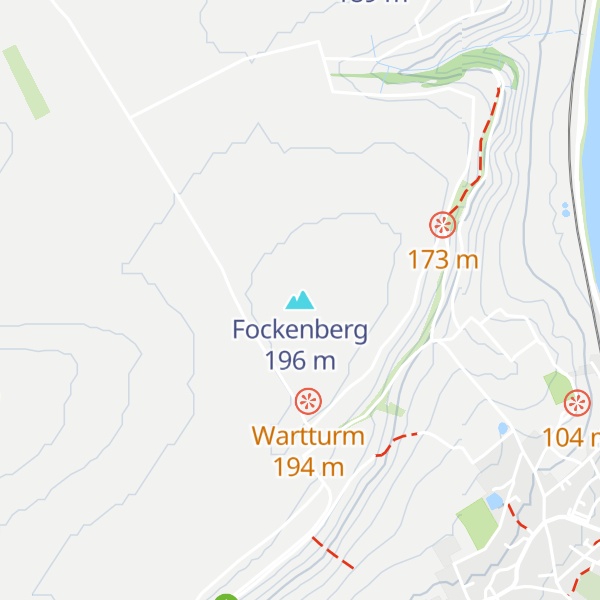 Map of Fockenberg